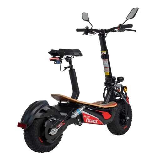 EV Ultra Pro 3000W Electric Scooter - Back View