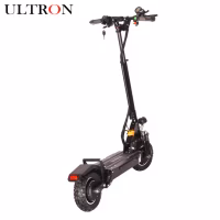 Ultron T10 Electric Scooter - Rear Angle View