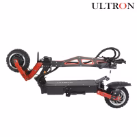 Ultron T128 Electric Scooter - Folded