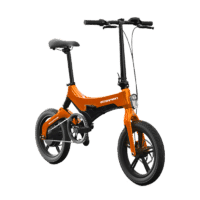 minimotors scorpion electric bicycle orange