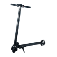 Aleoca E Potenza Alloy Electric Scooter AS - Front Angle View