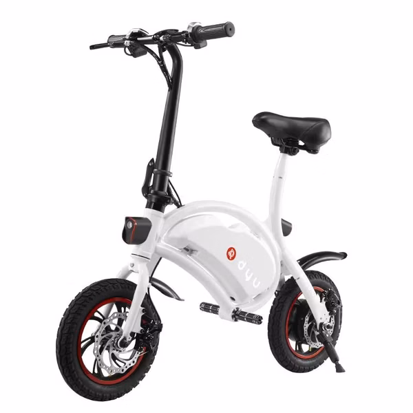 DYU D1 UL2272 Electric Scooter - White