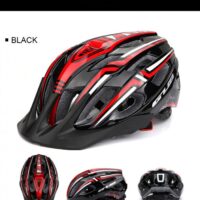GUB A2 Helmet with Rear Light - Black