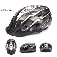 GUB A2 Helmet with Rear Light - Titanium