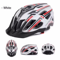 GUB A2 Helmet with Rear Light - White