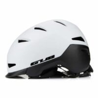 GUB City Race Bicycle Helmet - White&Black