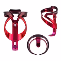 GUB G06 Bottle Cage - Black Red Pink
