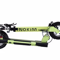 INOKIM Quick 2 Electric Scooter - Green Folded