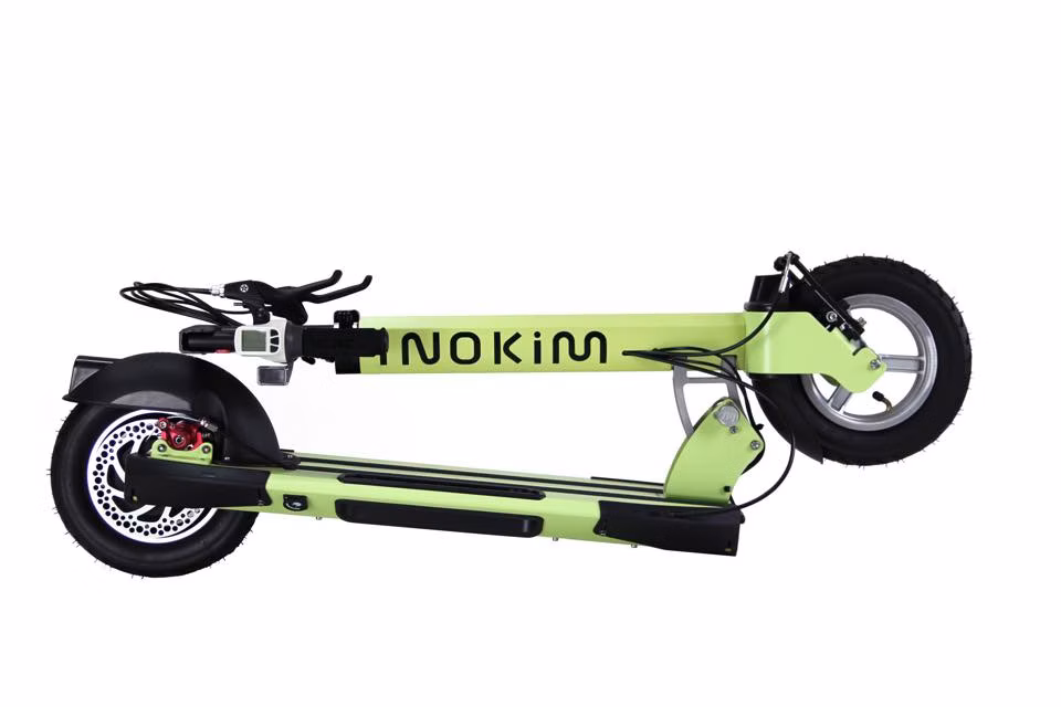 INOKIM Quick 2 Electric Scooter - Green Folded