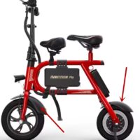 Inmotion P1D Electric Scooter - Red