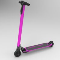 Jack Hot Carbon Fiber Electric Scooter - Pink