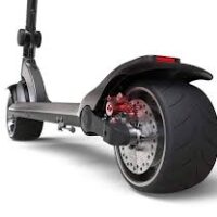 Mercane WideWheel Electric Scooter - Rear Wheel