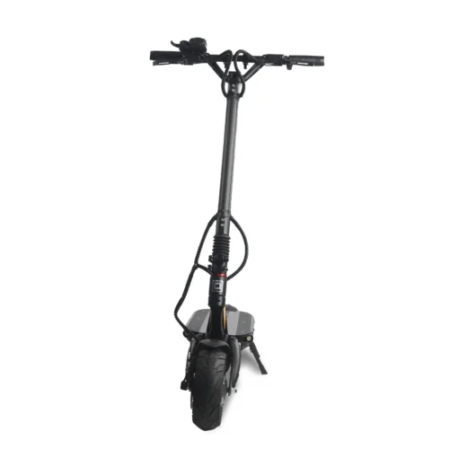 Minimotors Dualtron II Limited Electric Scooter – 28 Ah Battery – Black (Export Only) - Front View