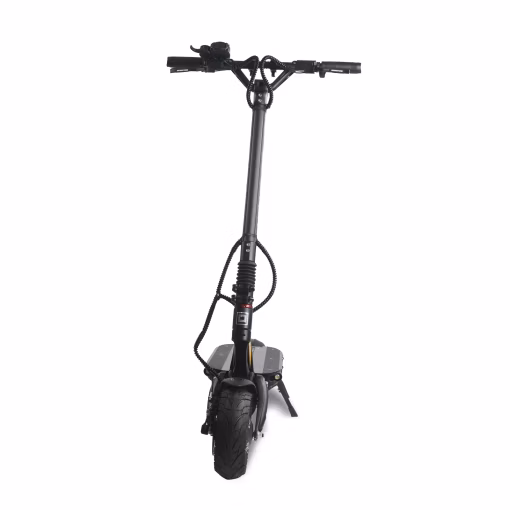 Minimotors Dualtron II S Electric Scooter – 18 Ah Battery – Black (Export Only) - Front View
