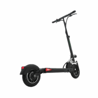 Minimotors Speedway 4 Electric Scooter with Seat - Back Angle View