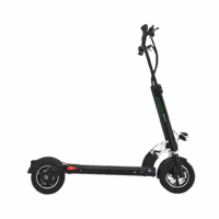 Minimotors Speedway 4 Electric Scooter with Seat - Side View