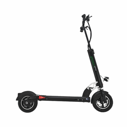 Minimotors Speedway 4 Electric Scooter with Seat - Side View