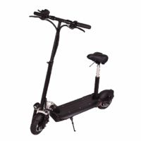 Minimotors Speedway 4 Electric Scooter with Seat – 30.5 Ah Battery (Export Only) - Front Angle View