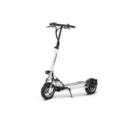 Minimotors Speedway 4 Eye Electric Scooter with Seat and Fingerprint Device – 13 Ah Battery - White