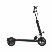 Minimotors Speedway 4 Eye Electric Scooter with Seat – 13 Ah Battery - Side View