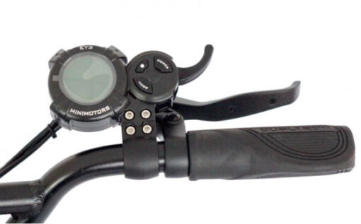 Minimotors Speedway 4 Eye Electric Scooter – 13 Ah Battery - Throttle