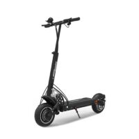 Minimotors Speedway 5 Dual Motor Electric Scooter – 23.4 Ah Battery – Black (Export Only) - Front Angle View