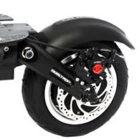 Minimotors Speedway 5 Dual Motor Electric Scooter – 23.4 Ah Battery – Black (Export Only) - Rear Wheel