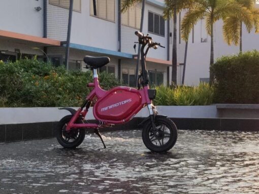 Minimotors Tempo V3 Plus UL2272 Certified Electric Scooter - Pink
