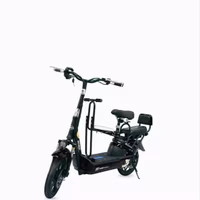 Mobot EV 2019 Electric Scooter with Front Child Seat - Black