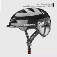 Rockbros TS-56 Bicycle Helmet - Carbon Black