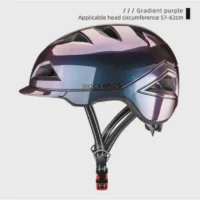 Rockbros TS-56 Bicycle Helmet - Gradient Purple