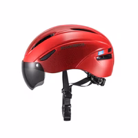 Rockbros WT-018S Bicycle Helmet - Red
