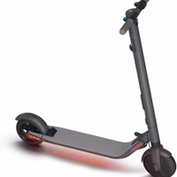 Segway Ninebot ES2 Electric Scooter with Seat and External Battery (36V, 5.2Ah) - Top Angle View