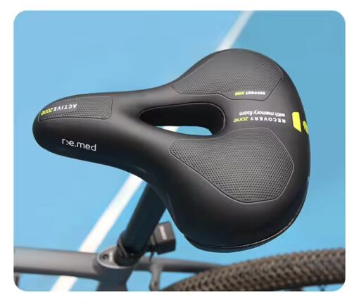 Selle Royal 5550U Memory Foam Cushioned Bicycle Seat - Installed