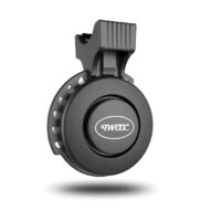 TWOOC Rechargeable Electronic Bell Horn - Black