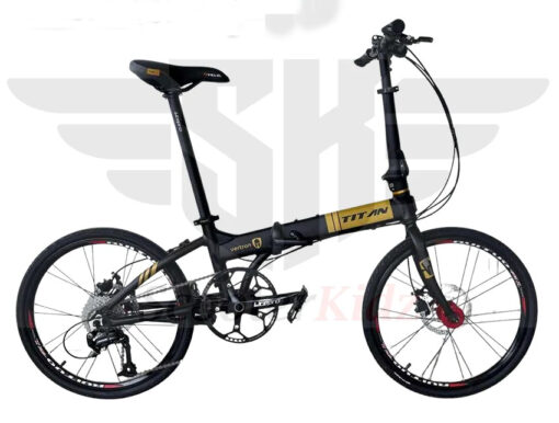 Titan Vertron with 9 Speed Shimano Foldable Bicycle