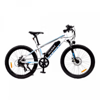 Ullmax MTB24 Electric Bicycle with External Battery