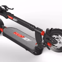 ZERO 10 Electric Scooter - Folded