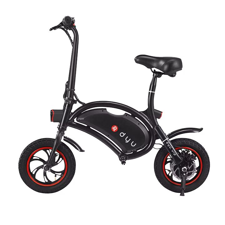 DYU D1 UL2272 Certified Electric Scooter - Black