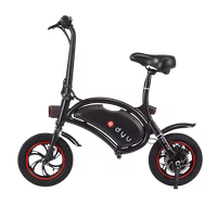 DYU D1 UL2272 Certified Electric Scooter with Rear Basket