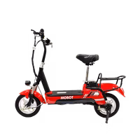 Mobot EV Mini Electric Scooter - Red