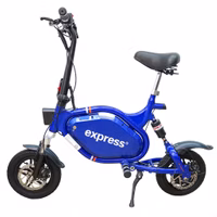 Express AM Electric Scooter UL2272 - Blue