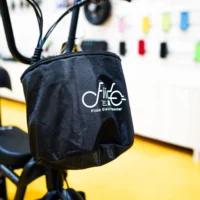 Front Basket for Fiido Electric Scooter - Installed