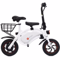 Rear Basket for DYU D1F Electric Scooter - Installed