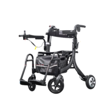 Electric Walker / Wheelchair Lightweight 4 in 1 Multifunction