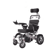 Fresco Auto Reclining Motorised Wireless Electric Wheelchair with Remote Control