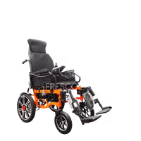 Fresco Recliner Heavy Duty Foldable Reclining Motorised Electric Wheelchair