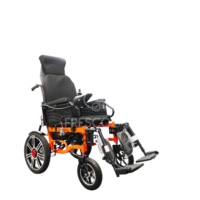 Fresco Recliner Heavy Duty Foldable Reclining Motorised Electric Wheelchair