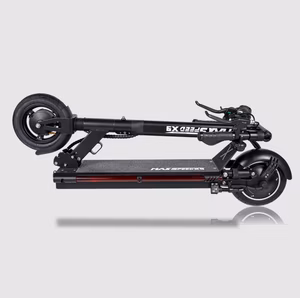 Hiley Maxspeed X9 Electric Scooter - Folded