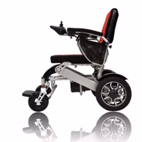 Stonbike Foldable Lightweight TU-04 Electric Wheelchair - Side View